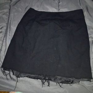 Black skirt plaid skirt and pink skirt